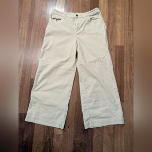 Pact Women's Wide Leg Stretch Twill Pants